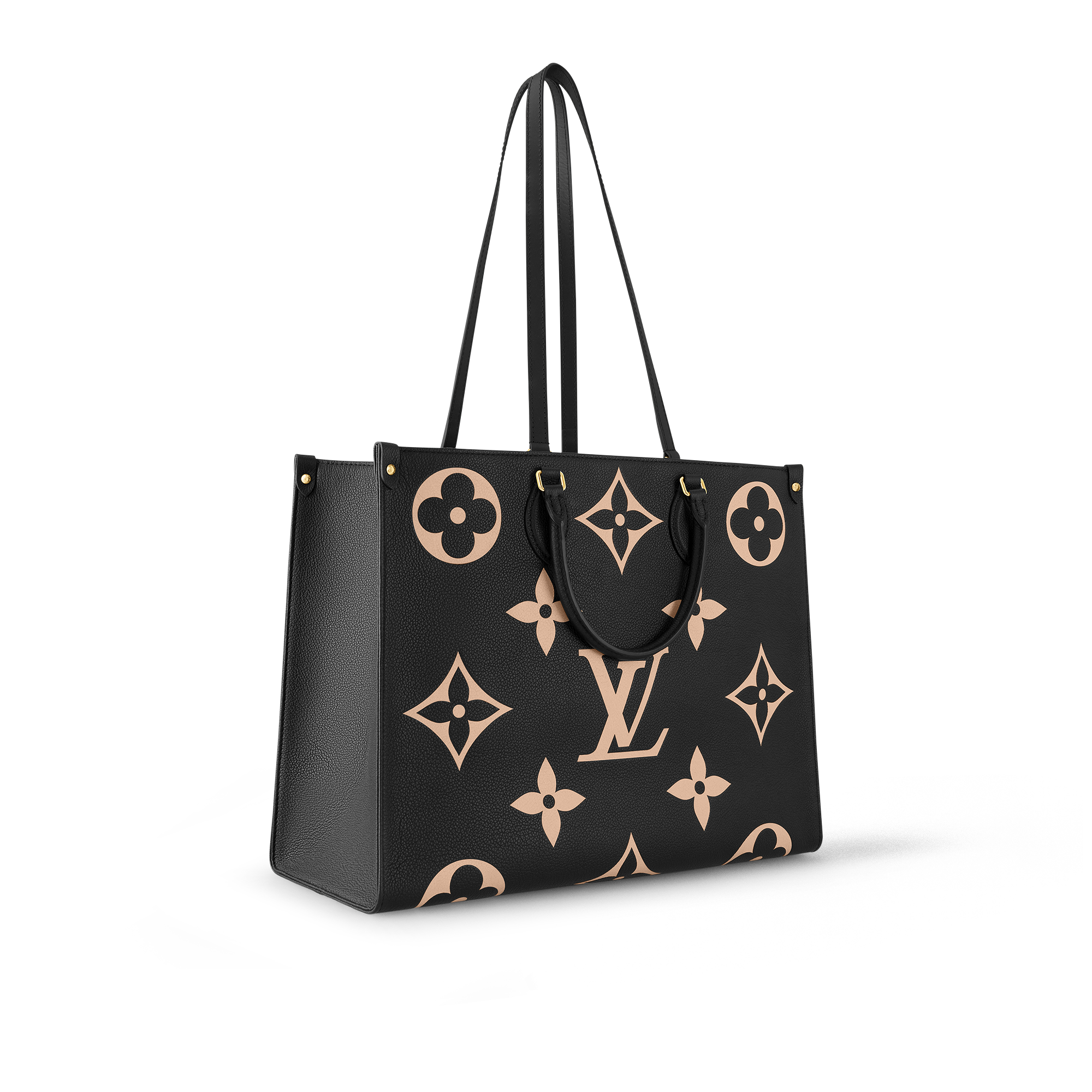 Louis vuitton leather discount tote